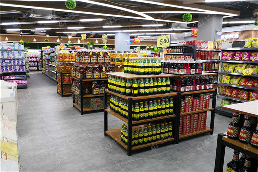 超市調(diào)料貨架