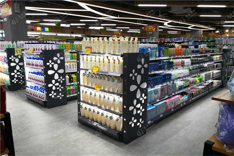 超市洗護(hù)用品貨架