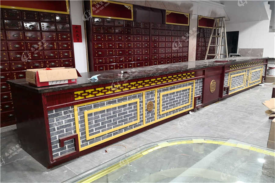 中藥柜，中藥店貨架，實木中藥柜