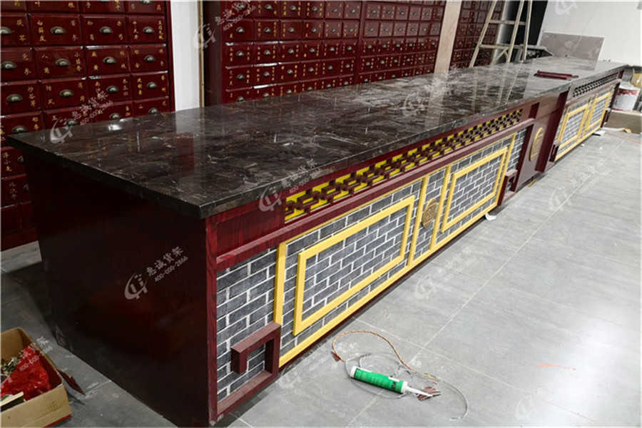 中藥柜，中藥店貨架，實木中藥柜