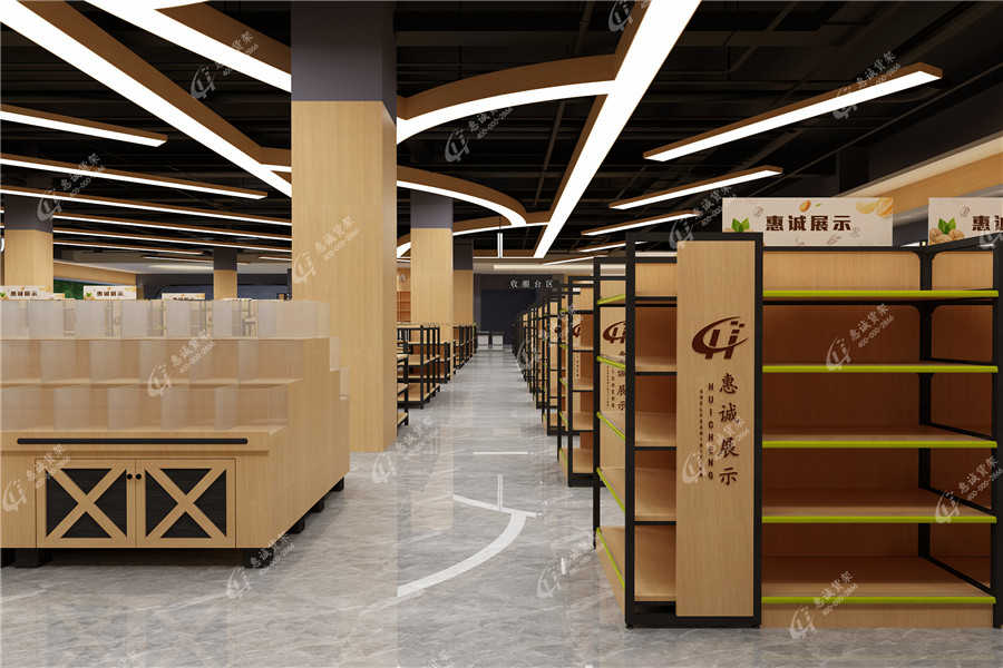 盒馬鮮生店鋪整體布局展示