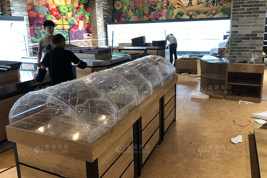 江門展農生鮮店貨架圖片1-6